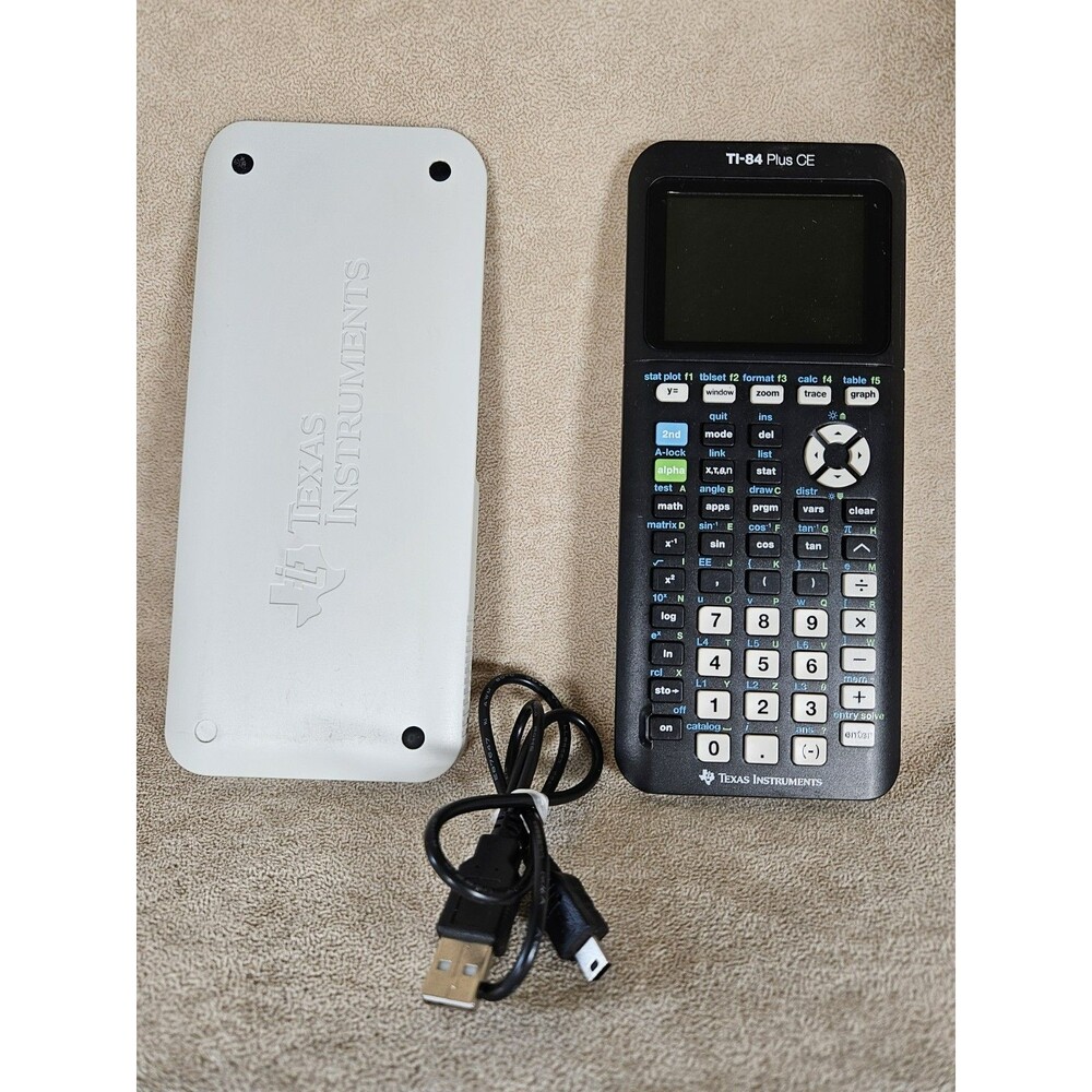 Texas Instruments TI-84 Plus CE Python COLOR Graphing Calculator USB Charging - Picture 2 of 8
